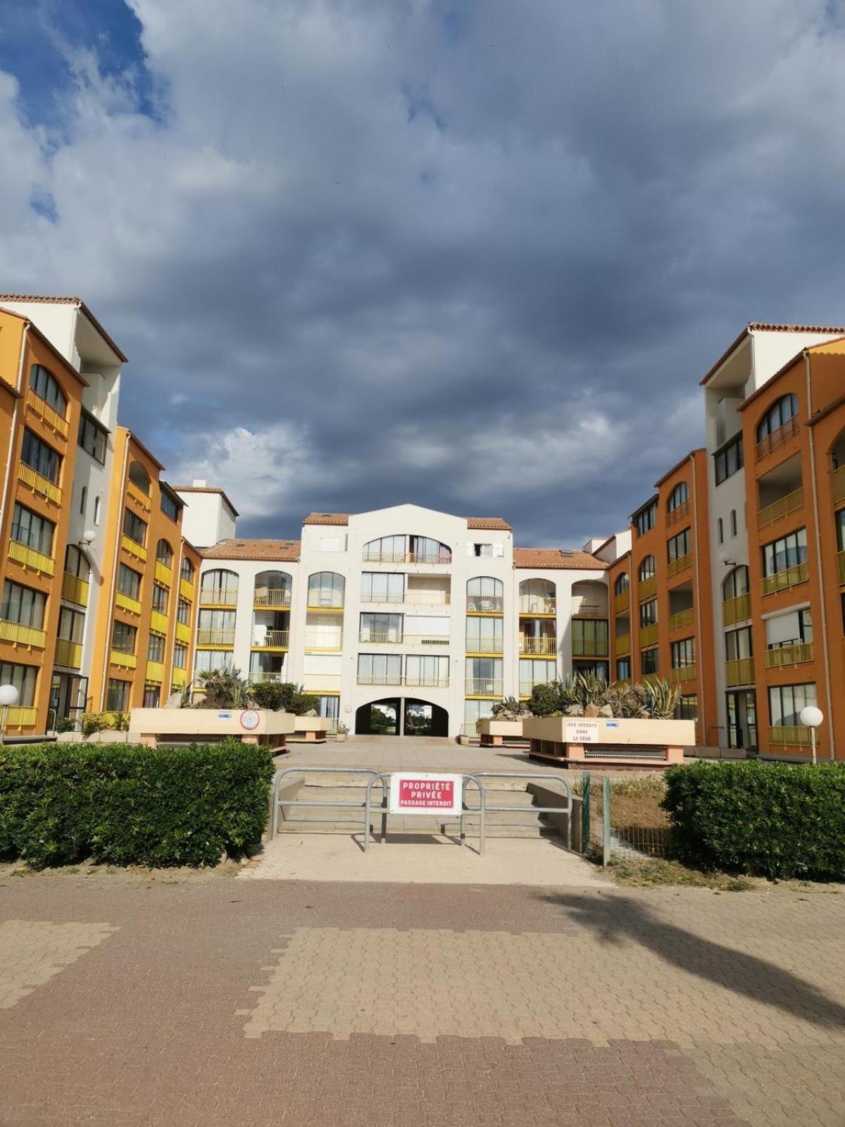 Appartement Vue Mer,Acces Direct Plage,Fibre,Clim,Parking Public Gratuit Ле Баркарес Экстерьер фото