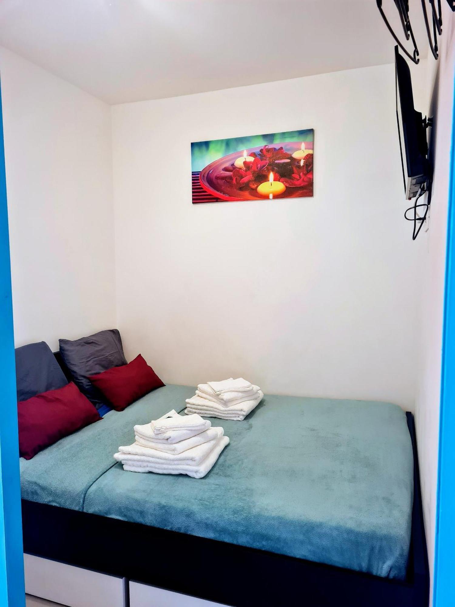 Appartement Vue Mer,Acces Direct Plage,Fibre,Clim,Parking Public Gratuit Ле Баркарес Экстерьер фото